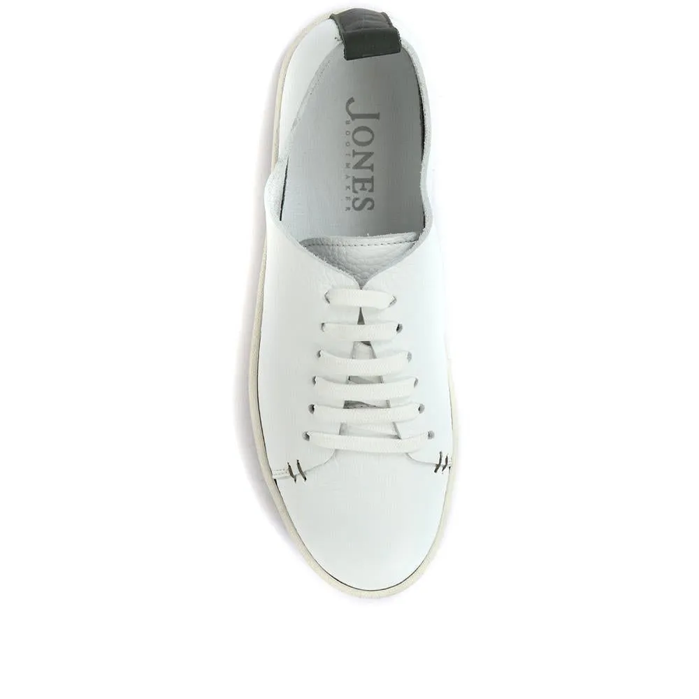 Midwood Women's Leather Trainers - MIDWOOD / 320 084 - White sold by Jones Bootmaker product image thumbnail 4
