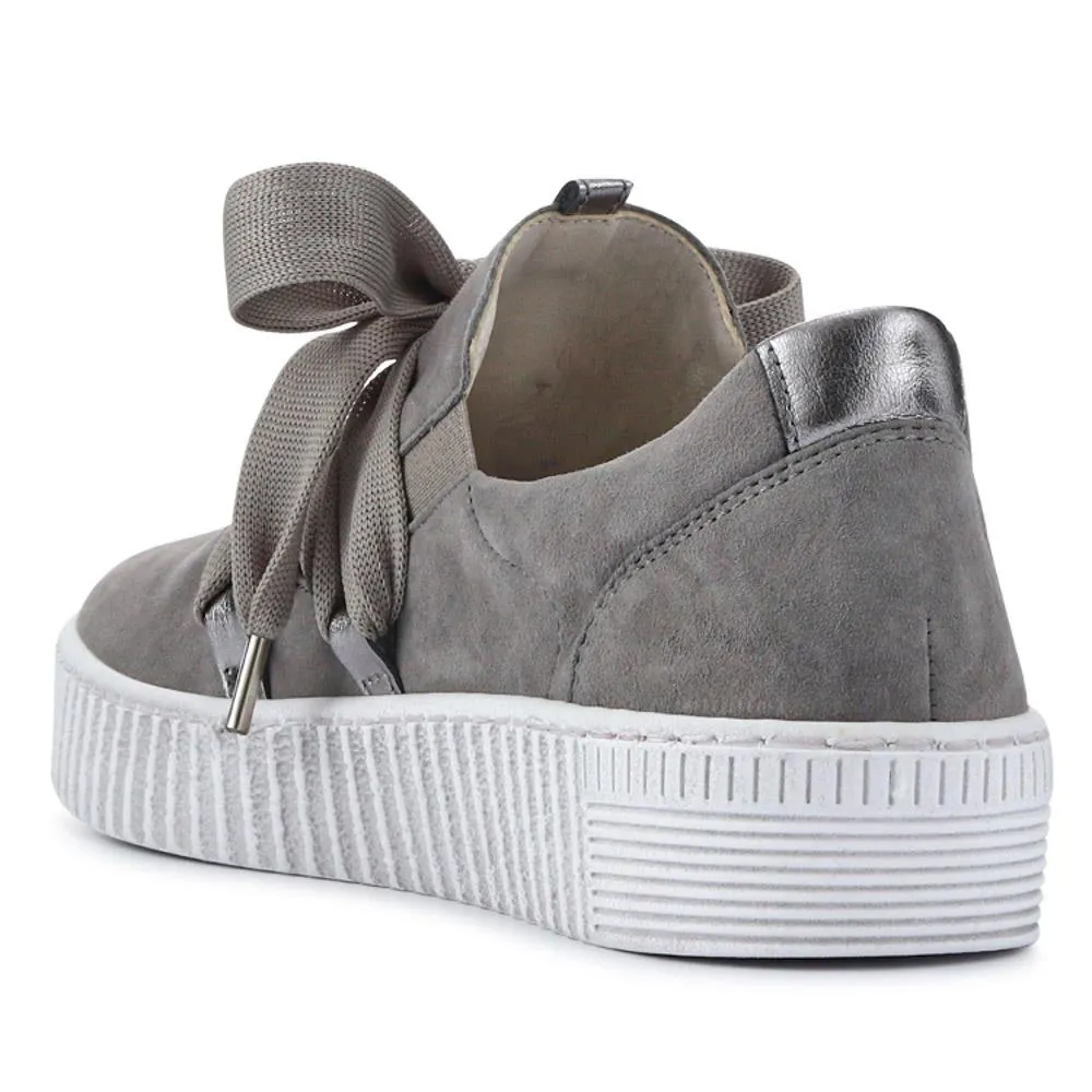 Waltz Gabor Lace-Up Trainers - GAB33506 / 319 497 - Silver sold by Jones Bootmaker product image thumbnail 3