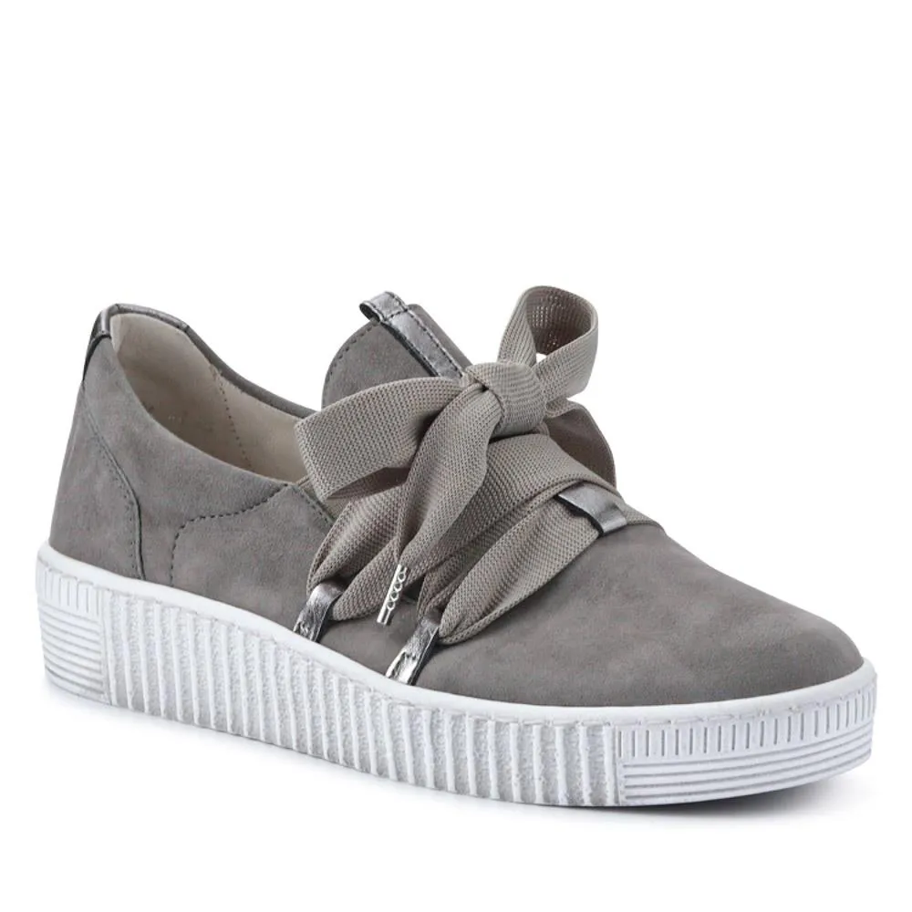 Waltz Gabor Lace-Up Trainers - GAB33506 / 319 497 - Silver sold by Jones Bootmaker product image thumbnail 2