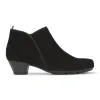 Trudy Wide Fit Leather Ankle Boots - GAB28511 / 313 151 - Black Suede sold by Jones Bootmaker