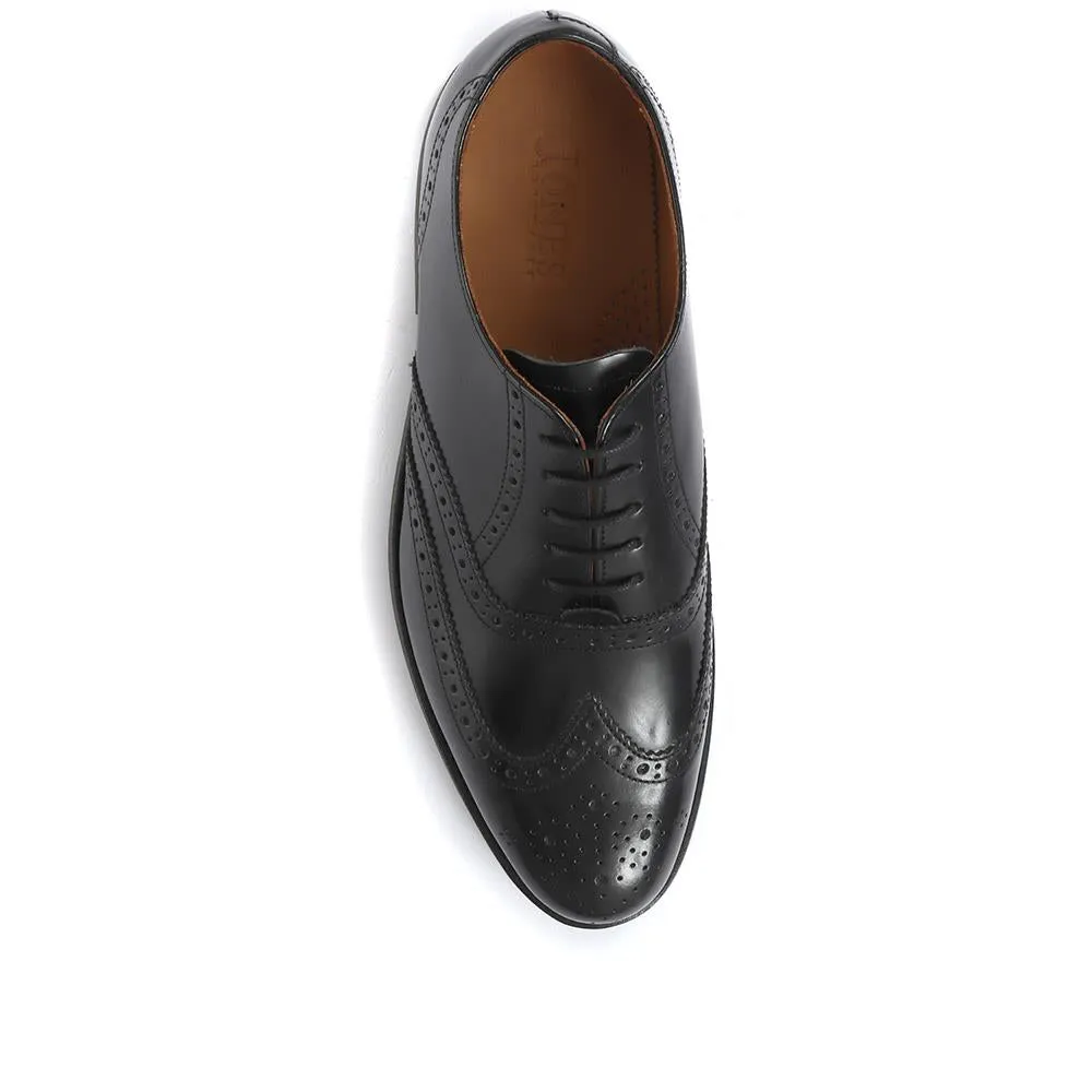 Mayfair Goodyear Welted Leather Oxford Brogues - MAYFAIR2 / 318 988 - Black sold by Jones Bootmaker product image thumbnail 4