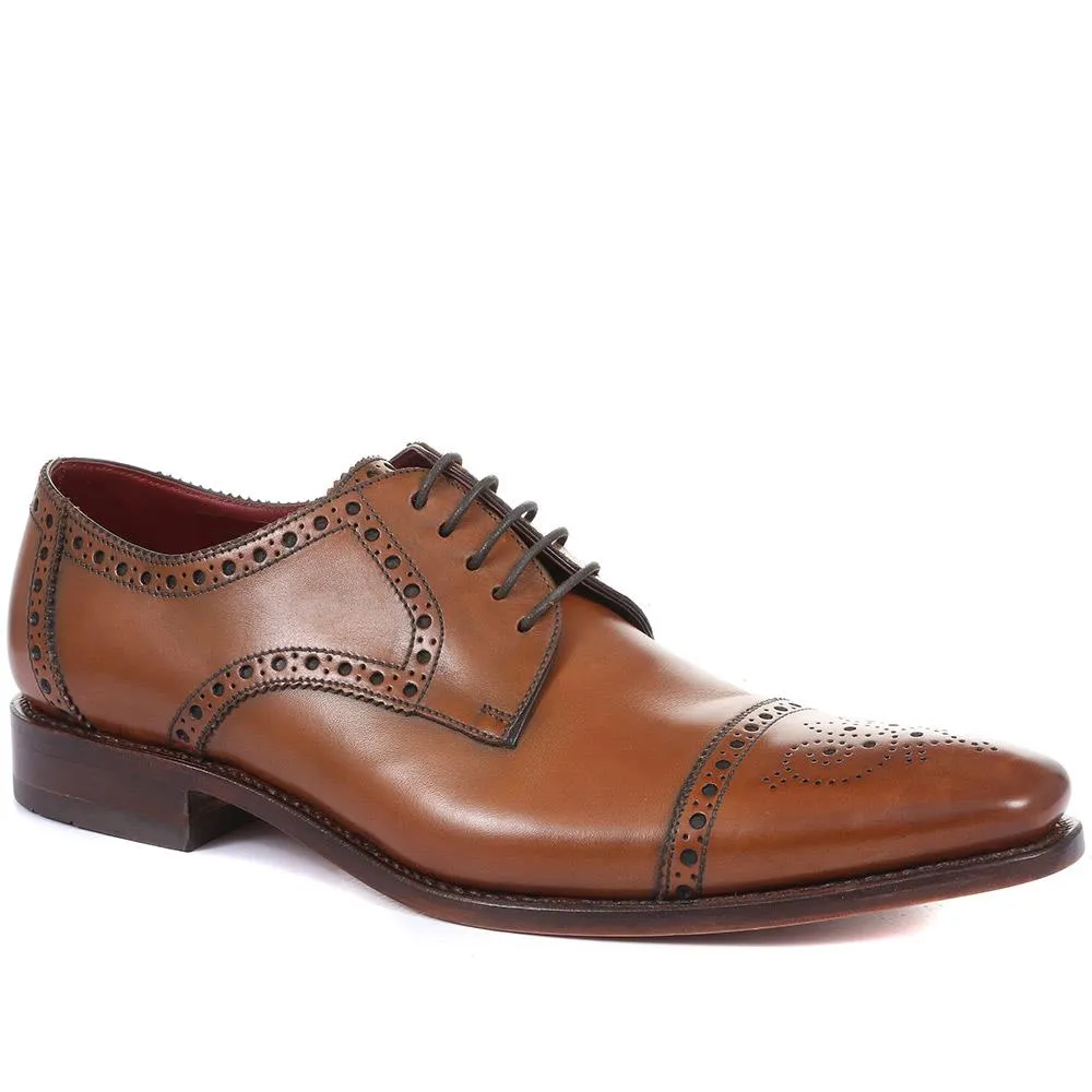 Foley Calf Leather Derby Brogue - FOLEY / 27254229 - Brown-Beige sold by Jones Bootmaker product image thumbnail 2