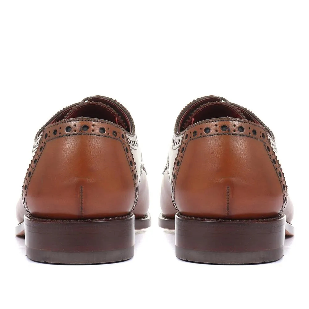 Foley Calf Leather Derby Brogue - FOLEY / 27254229 - Brown-Beige sold by Jones Bootmaker product image thumbnail 3