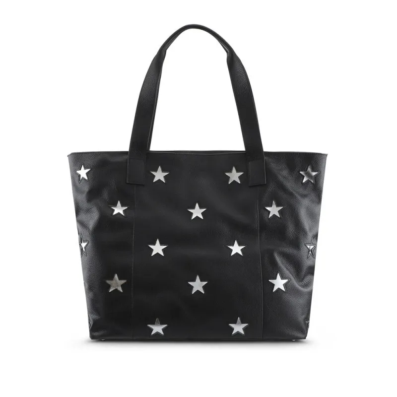 Dayna Star Leather Bag - MACO30500 / 317 148 - Black sold by Jones Bootmaker