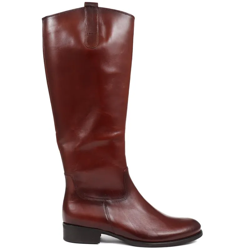 Brook Medium Calf Fit Leather Rider Boots - GAB30573 / 316 651 - Tan sold by Jones Bootmaker