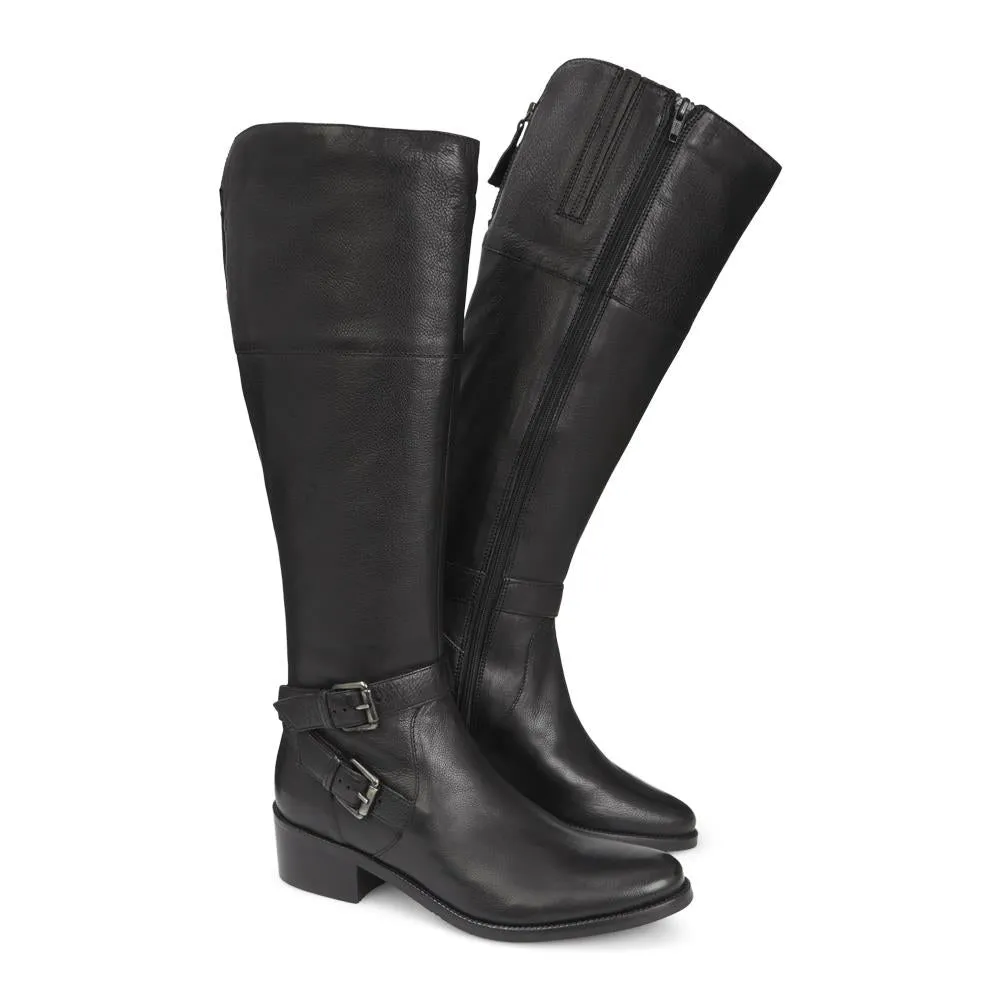 Leather Knee Boots - CARM28507 / 313 432 - Black sold by Jones Bootmaker product image thumbnail 5