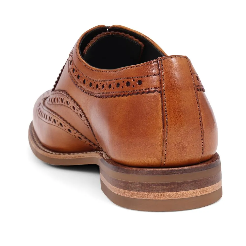 Fearnley Goodyear Welted Leather Oxford Brogues - FEARNLEY / 272342443304 - Tan sold by Jones Bootmaker product image thumbnail 5