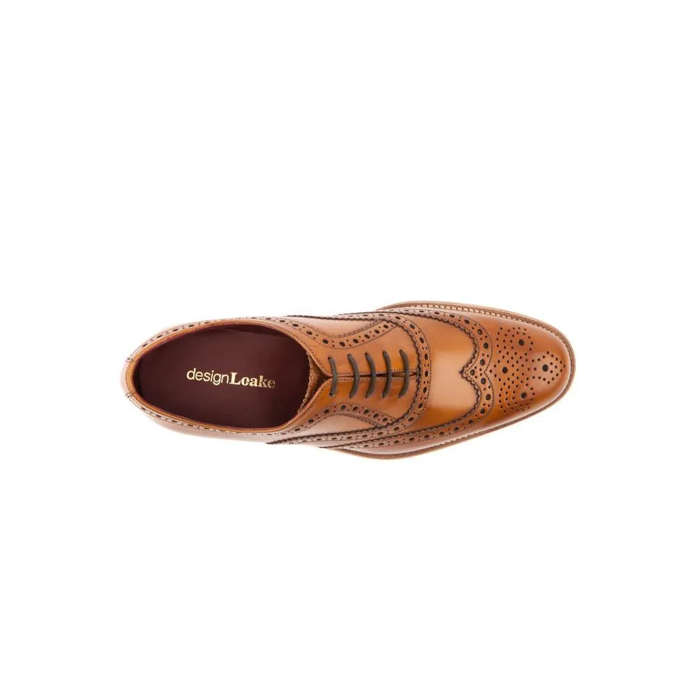 Fearnley Goodyear Welted Leather Oxford Brogues - FEARNLEY / 272342443304 - Brown sold by Jones Bootmaker product image thumbnail 5
