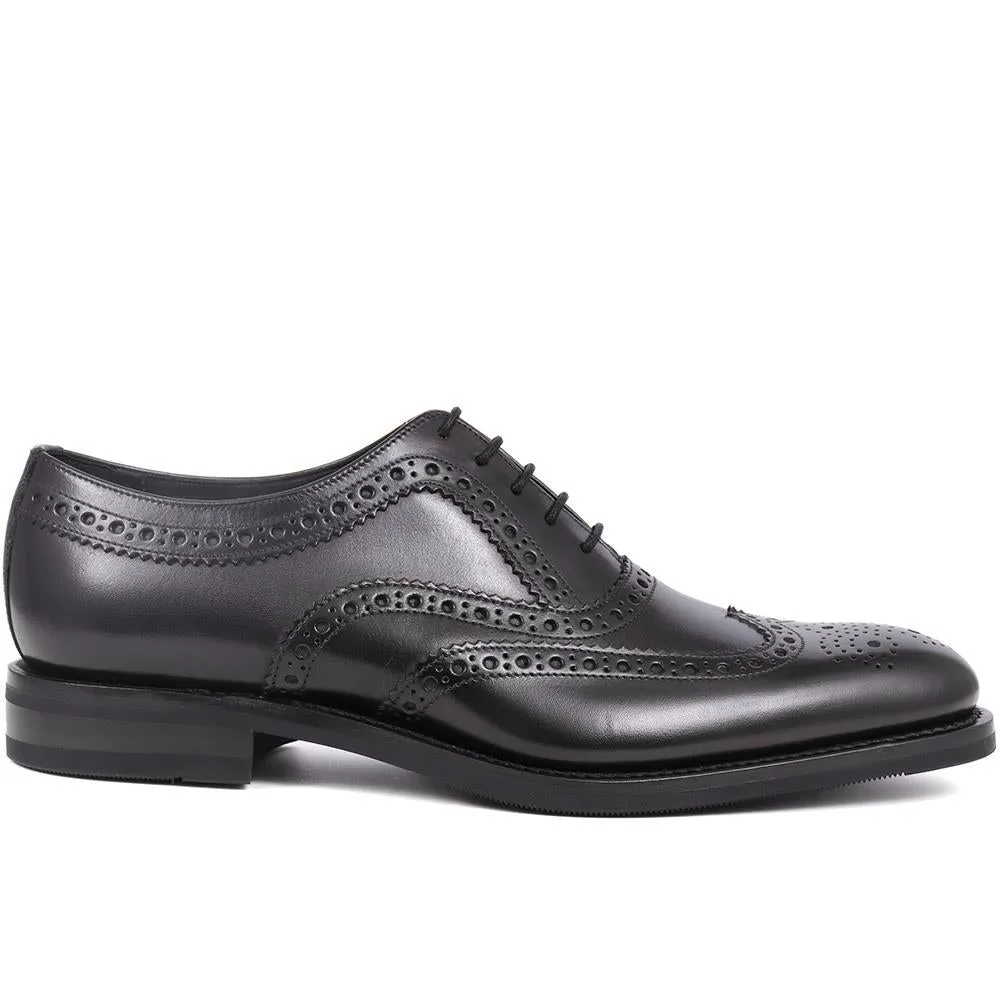 Fearnley Leather Oxford Brogues - FEARNLEY / 272342443304 - Black sold by Jones Bootmaker