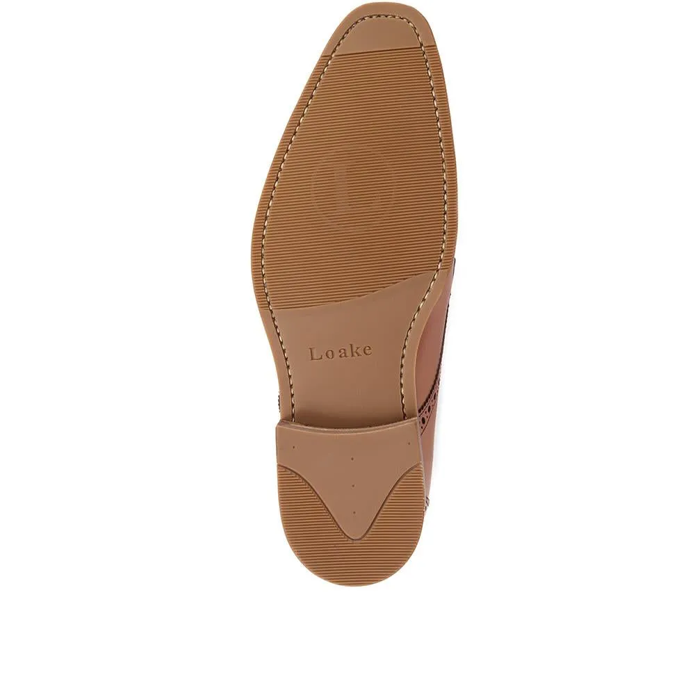 Foley Calf Leather Derby Brogue - FOLEY / 27254229 - Tan sold by Jones Bootmaker product image thumbnail 4