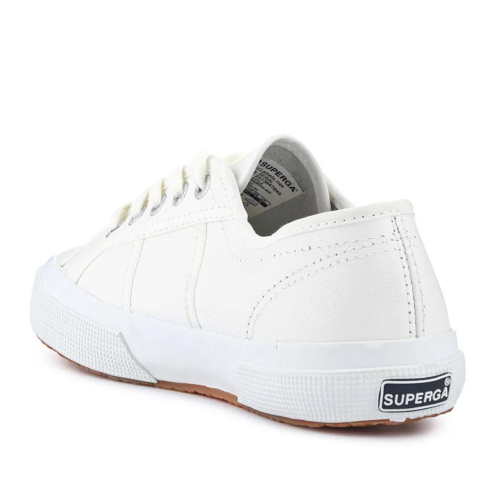 Tumbled Casual Leather Trainers - ARDGB41506 / 327 555 - White sold by Jones Bootmaker product image thumbnail 3