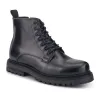 Elias Leather Lace-Up Boots - ELIAS / 328 080 - Black Leather sold by Jones Bootmaker