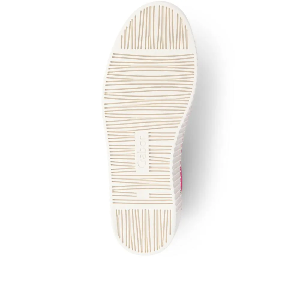 Woodall Leather Trainers - GAB37505 / 323 292 - Fuchsia sold by Jones Bootmaker product image thumbnail 4