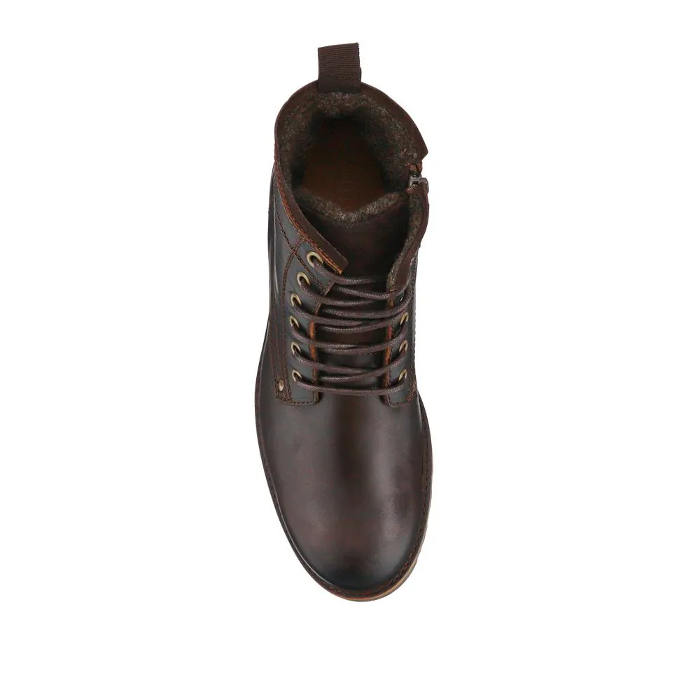 Ealing Leather Ankle Boots - EALING / 321 007 - Dark Brown sold by Jones Bootmaker product image thumbnail 4