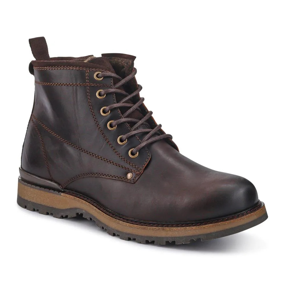 Ealing Leather Ankle Boots - EALING / 321 007 - Dark Brown sold by Jones Bootmaker product image thumbnail 2
