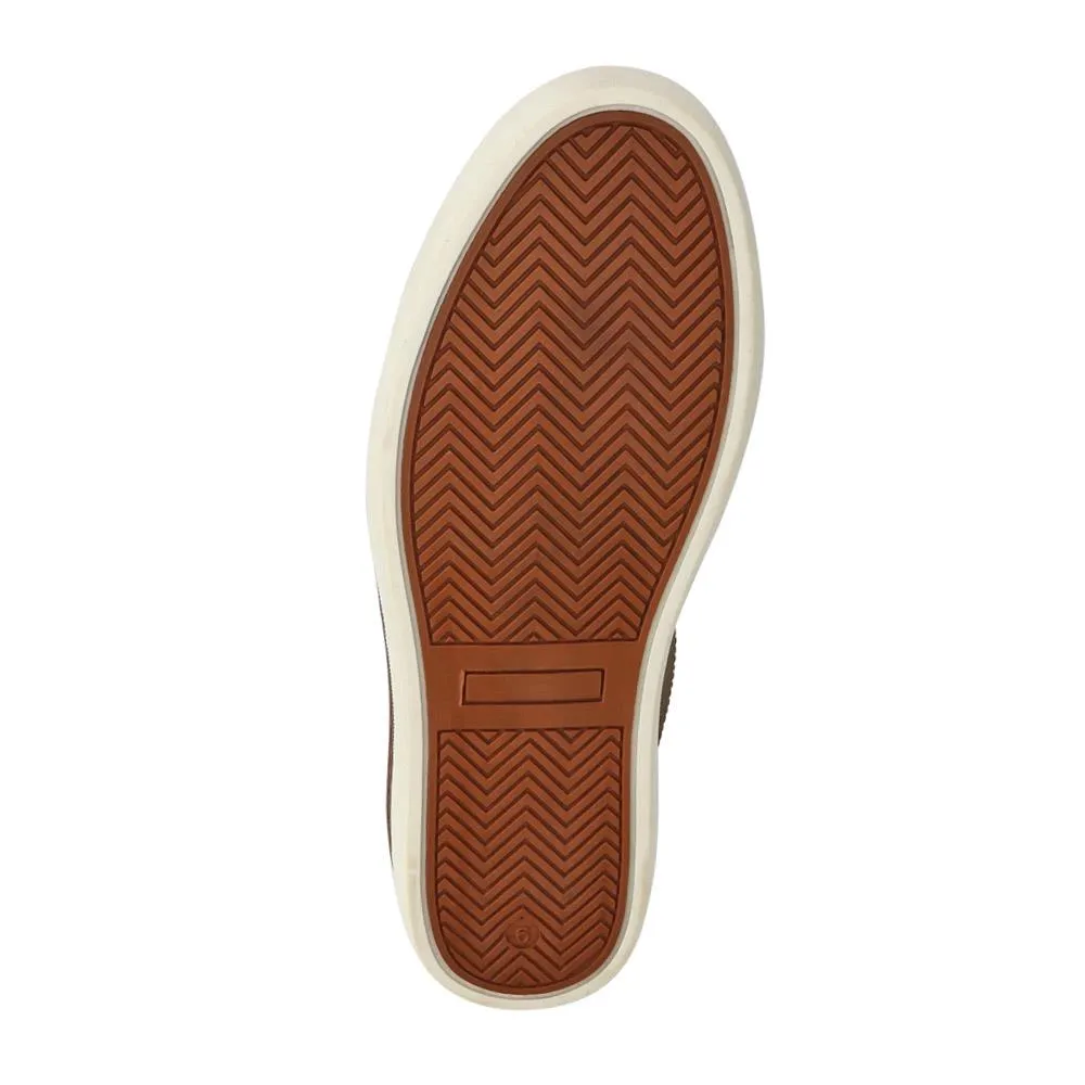 Cushioned Leather Lace-Up Trainers - HARWICH / 326 972 - Tan sold by Jones Bootmaker product image thumbnail 5