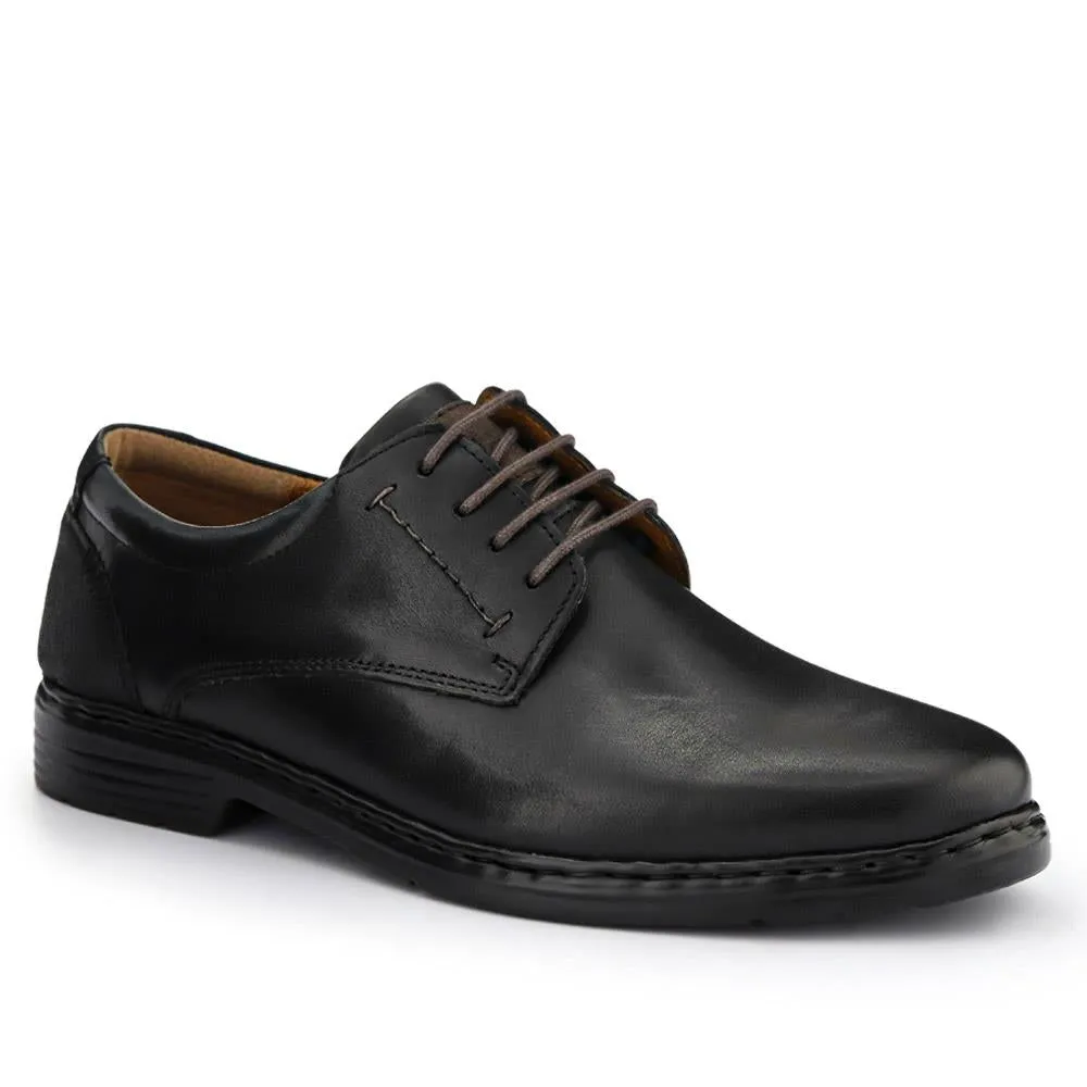 Smart Leather Lace-Up Shoes - JOSEF40507 / 326 426 - Black sold by Jones Bootmaker product image thumbnail 2