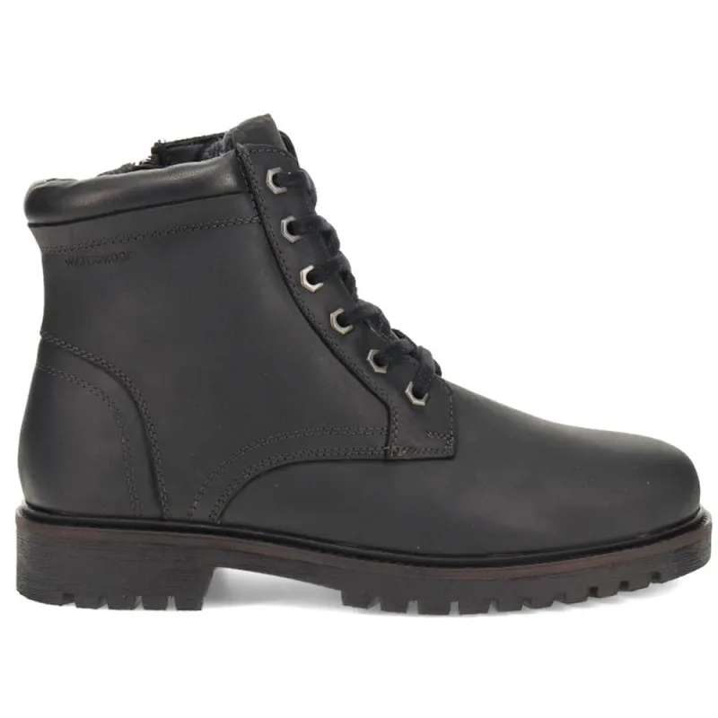 Hayle Water-Resistant Ankle Boots - HAYLE / 326 155 - Black sold by Jones Bootmaker