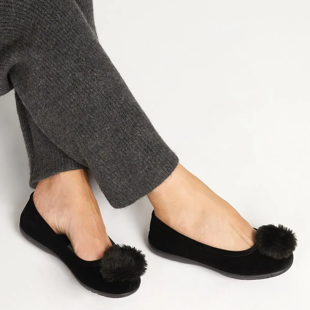 Erika Pom Pom Slippers - ERIKA / 322 776 - Black sold by Jones Bootmaker product image thumbnail 5
