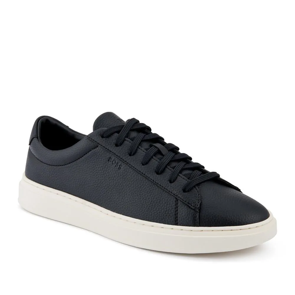 Hugo Boss Leather Low-Top Trainers - HUGO41504 / 327 624 - Black sold by Jones Bootmaker product image thumbnail 2
