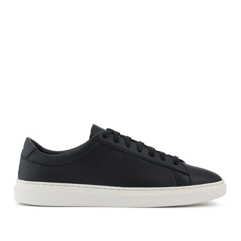 Hugo Boss Leather Low-Top Trainers - HUGO41504 / 327 624 - Black sold by Jones Bootmaker