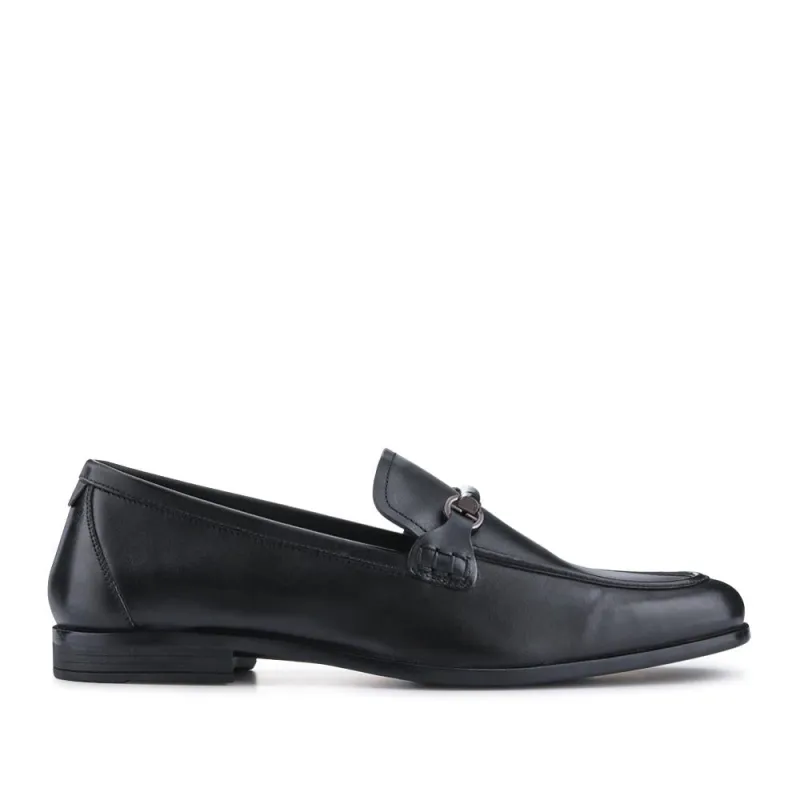 Raul Smart Leather Loafers - RAUL / 326 809 - Black sold by Jones Bootmaker
