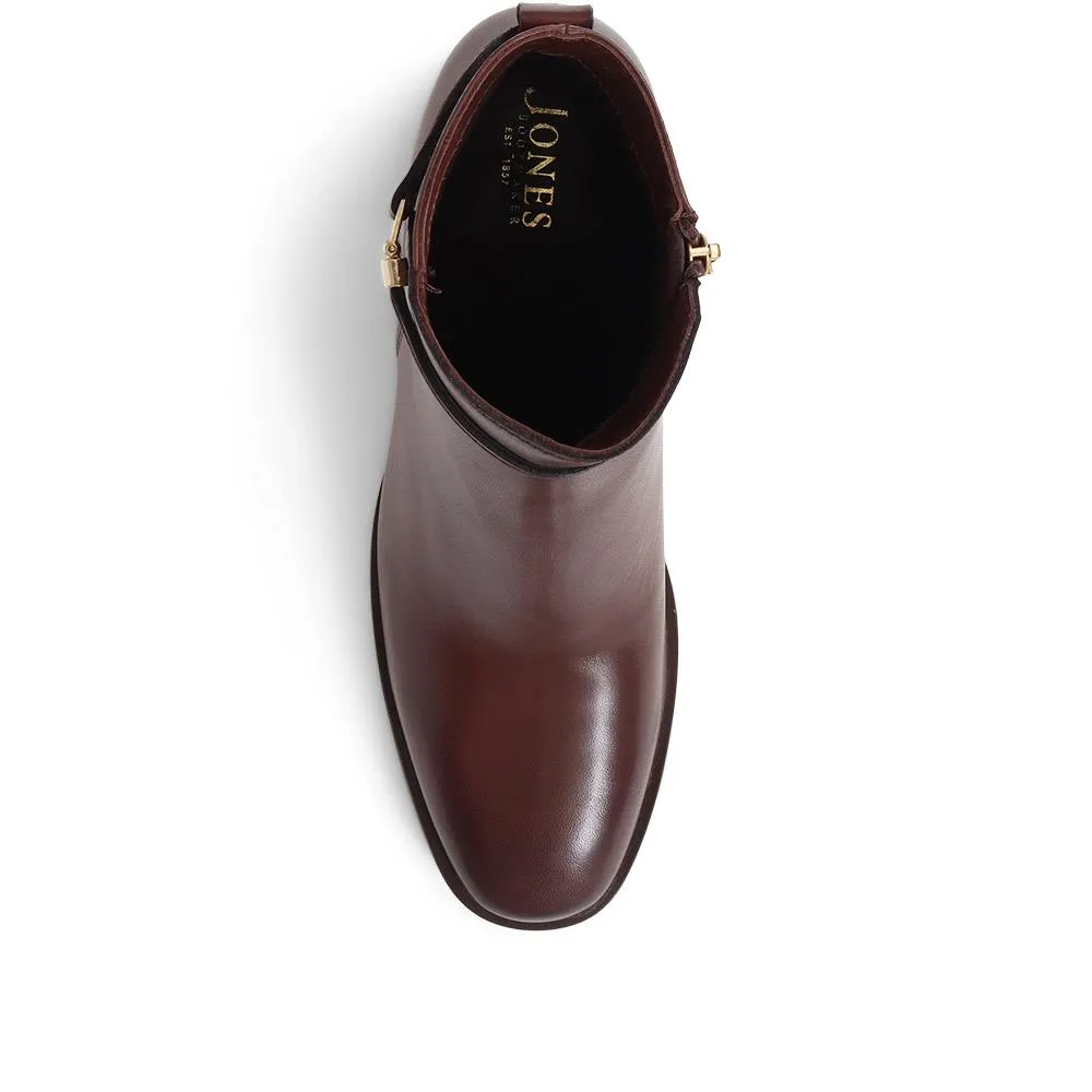 Monika Heeled Ankle Boots - MONIKA / 324 335 - Brown sold by Jones Bootmaker product image thumbnail 5