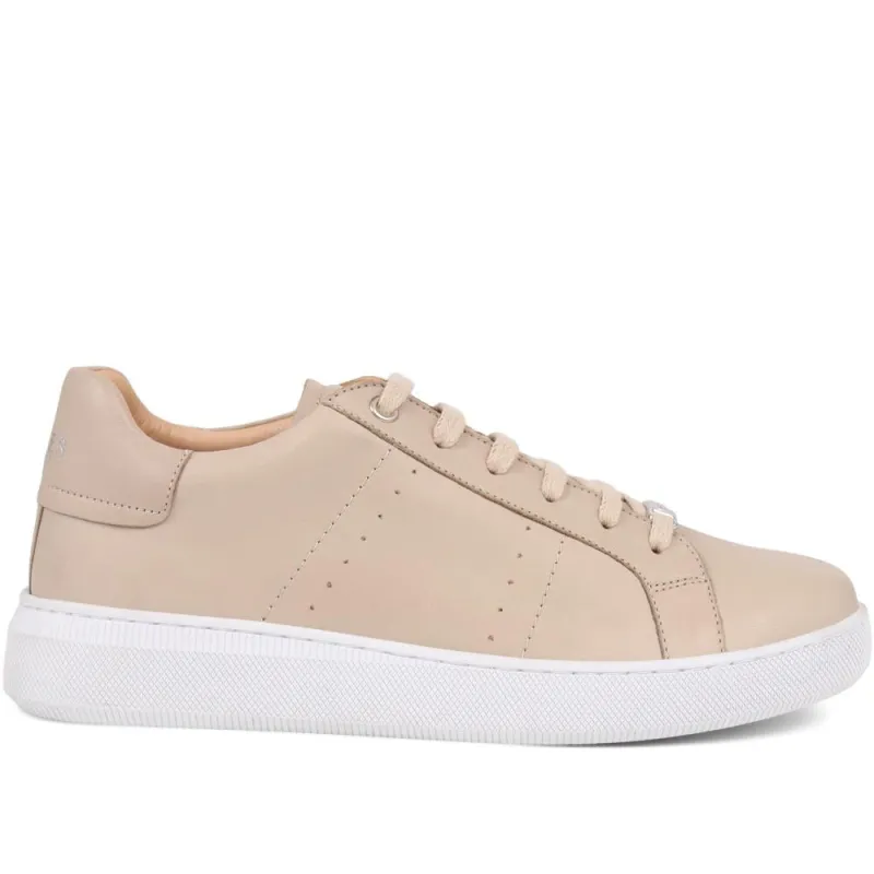 Bernie Lace Up Trainer - BERNIE / 325 318 - Stone sold by Jones Bootmaker