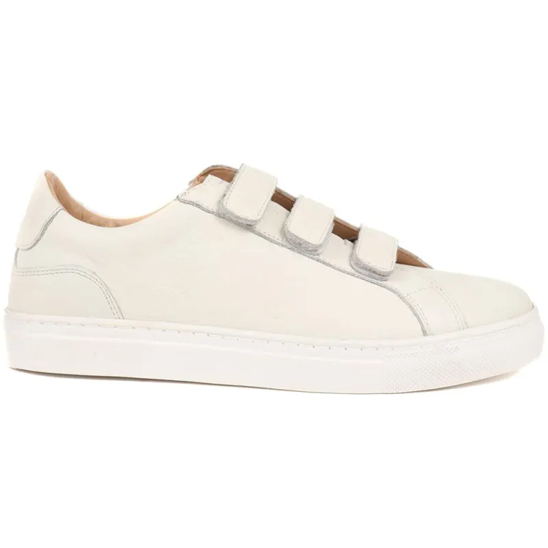 Flavia Patent Leather Trainers - FLAVIA / 324 284 - White sold by Jones Bootmaker
