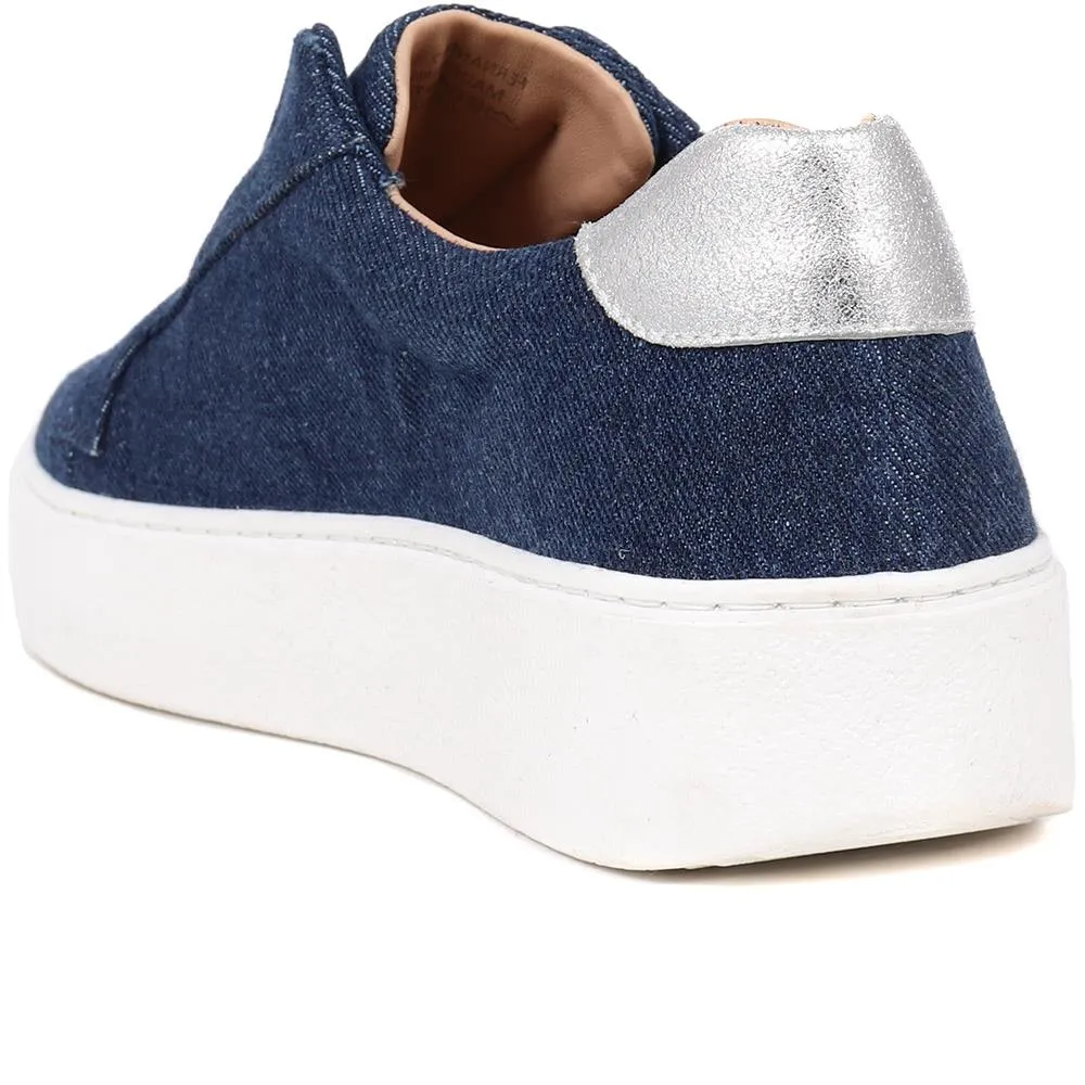 Fernanda Slip-on Trainers - FERNANDA2 / 325 349 - Denim sold by Jones Bootmaker product image thumbnail 3