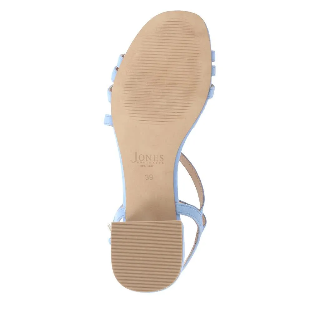 Ginette2 Heeled Leather Sandals - GINETTE2 / 325 061 - Pale Blue sold by Jones Bootmaker product image thumbnail 4