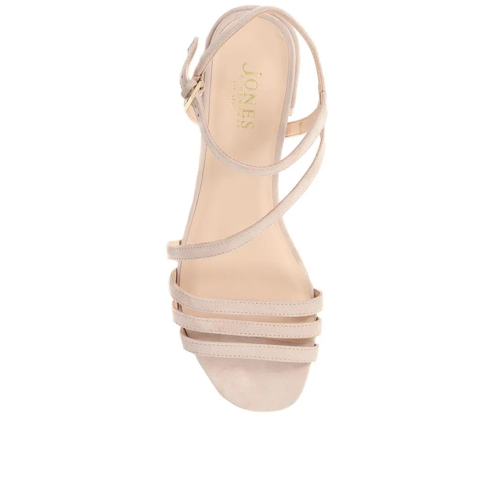 Ginette2 Heeled Leather Sandals - GINETTE2 / 325 061 - Beige sold by Jones Bootmaker product image thumbnail 5