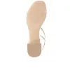 Ginette2 Heeled Leather Sandals - GINETTE2 / 325 061 - Gold sold by Jones Bootmaker