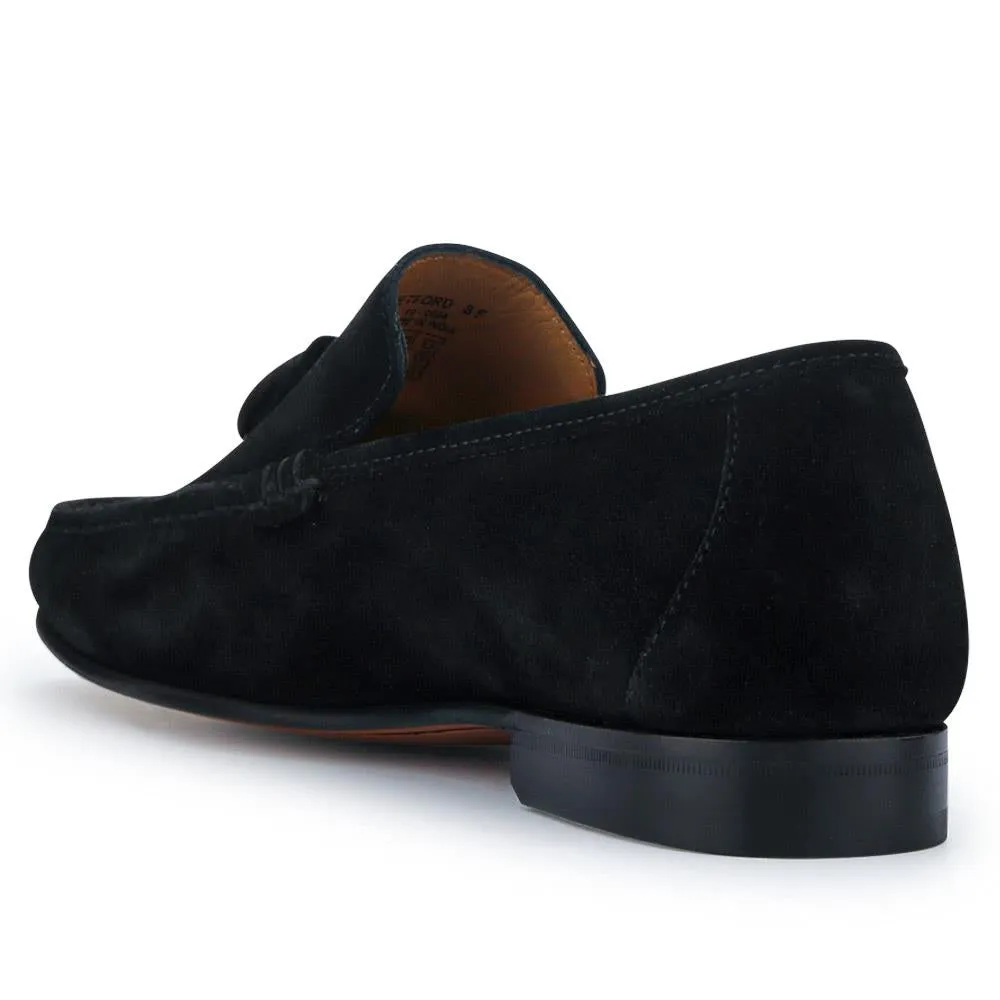 Retford Leather Loafers - RETFORD / 326 924 - Black Suede sold by Jones Bootmaker product image thumbnail 3