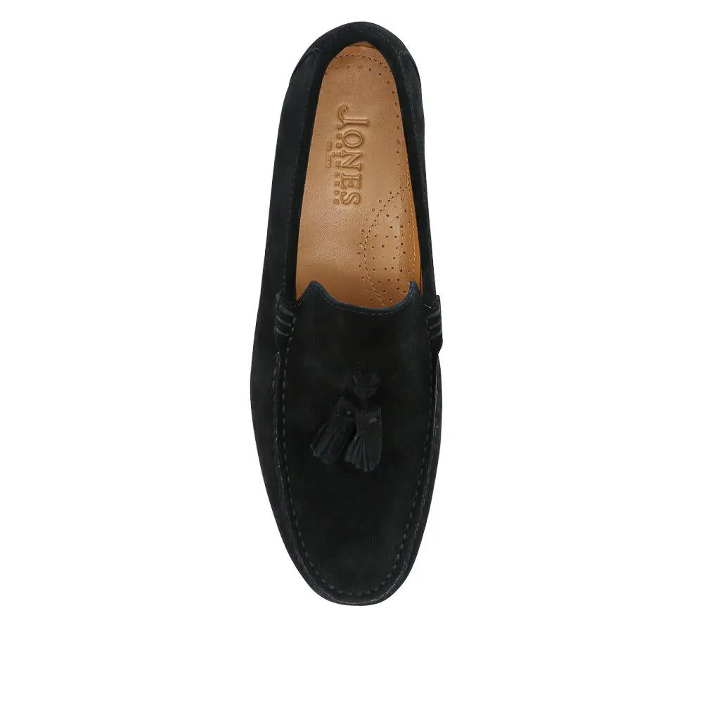 Retford Leather Loafers - RETFORD / 326 924 - Black Suede sold by Jones Bootmaker product image thumbnail 4