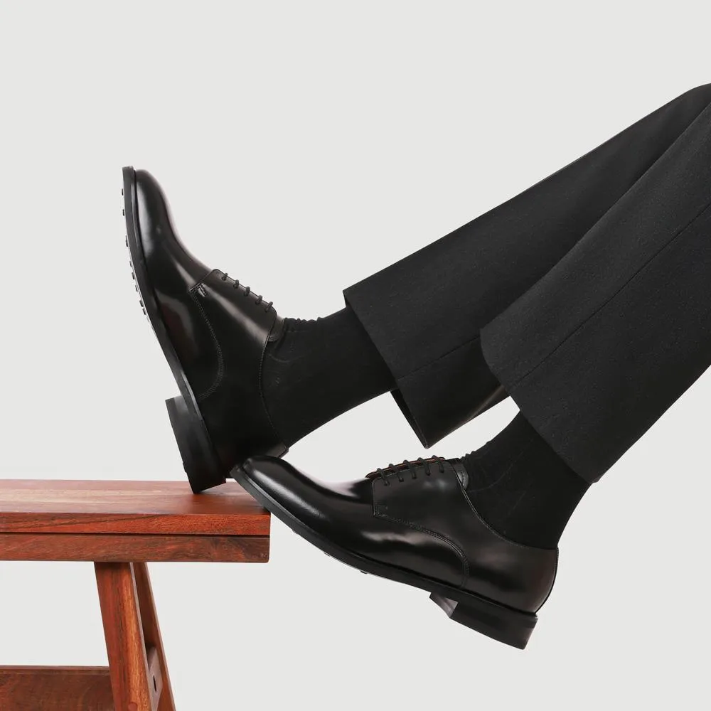 Chesterfield Smart Leather Blake Stitched Shoes - CHESTERFIELD / 327 965 - Black sold by Jones Bootmaker product image thumbnail 5