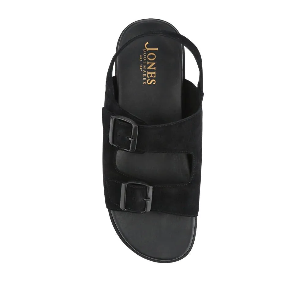 Wendover Casual Leather Sandals - WENDOVER / 327 022 - Black Suede sold by Jones Bootmaker product image thumbnail 4