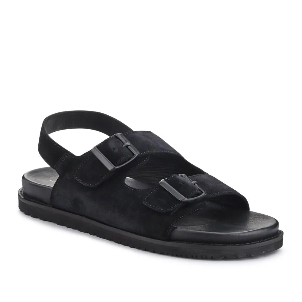 Wendover Casual Leather Sandals - WENDOVER / 327 022 - Black Suede sold by Jones Bootmaker product image thumbnail 2