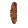 Xanthi Heeled Mary Janes - XANTHI / 325 044 - Brown Croc sold by Jones Bootmaker