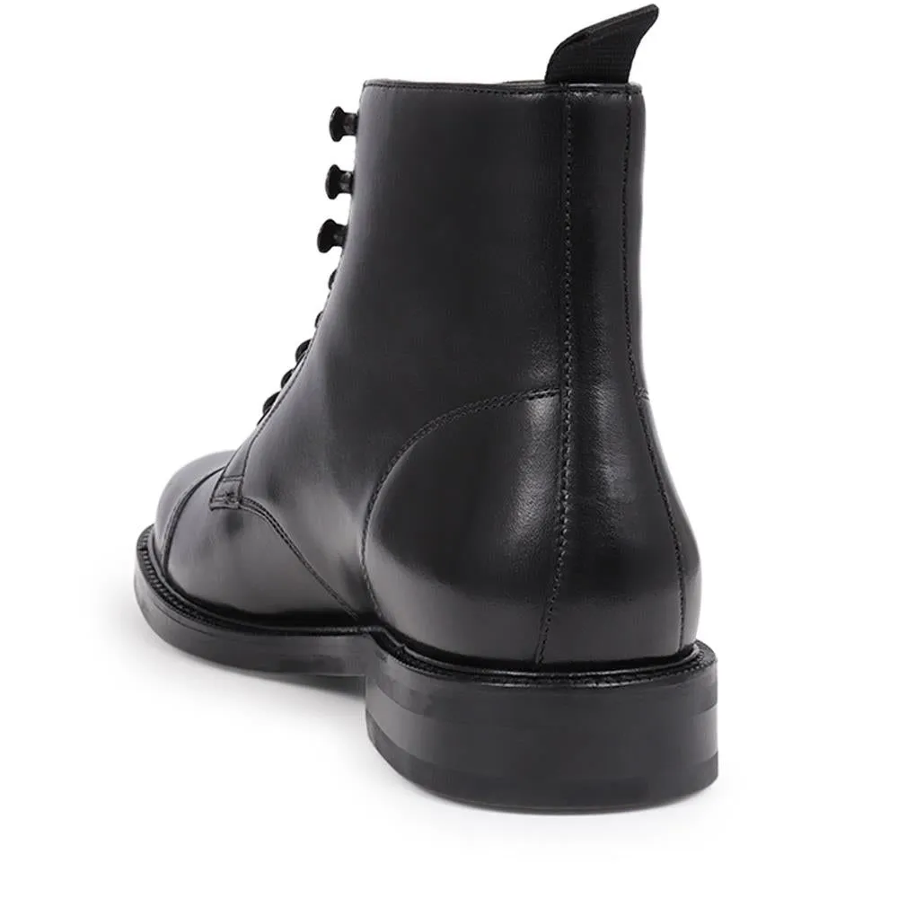 Finch Leather Lace-Up Boots - FINCH / 325 742 - Black sold by Jones Bootmaker product image thumbnail 3