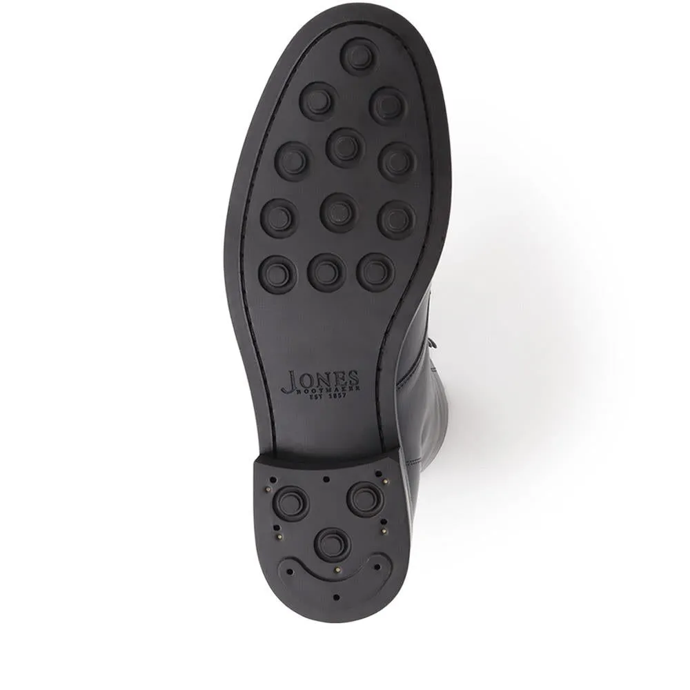 Finch Leather Lace-Up Boots - FINCH / 325 742 - Black sold by Jones Bootmaker product image thumbnail 4