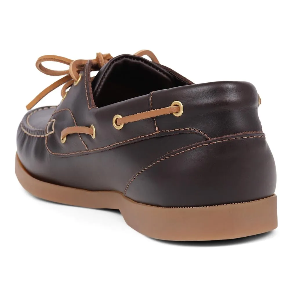 Parsons Leather Boat Shoes - PARSONS / 320 153 - Brown sold by Jones Bootmaker product image thumbnail 5