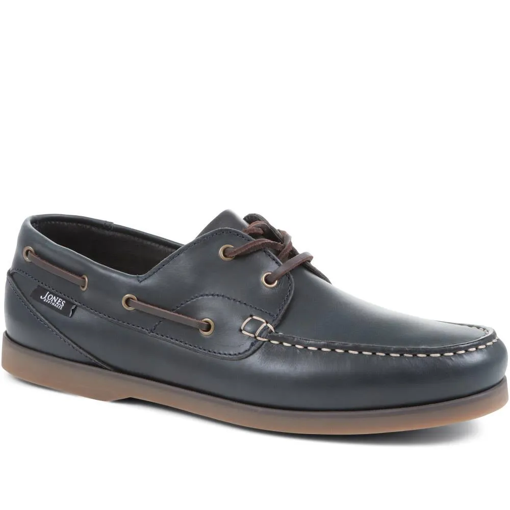 Parsons Leather Boat Shoes - PARSONS / 320 153 - Navy sold by Jones Bootmaker product image thumbnail 2