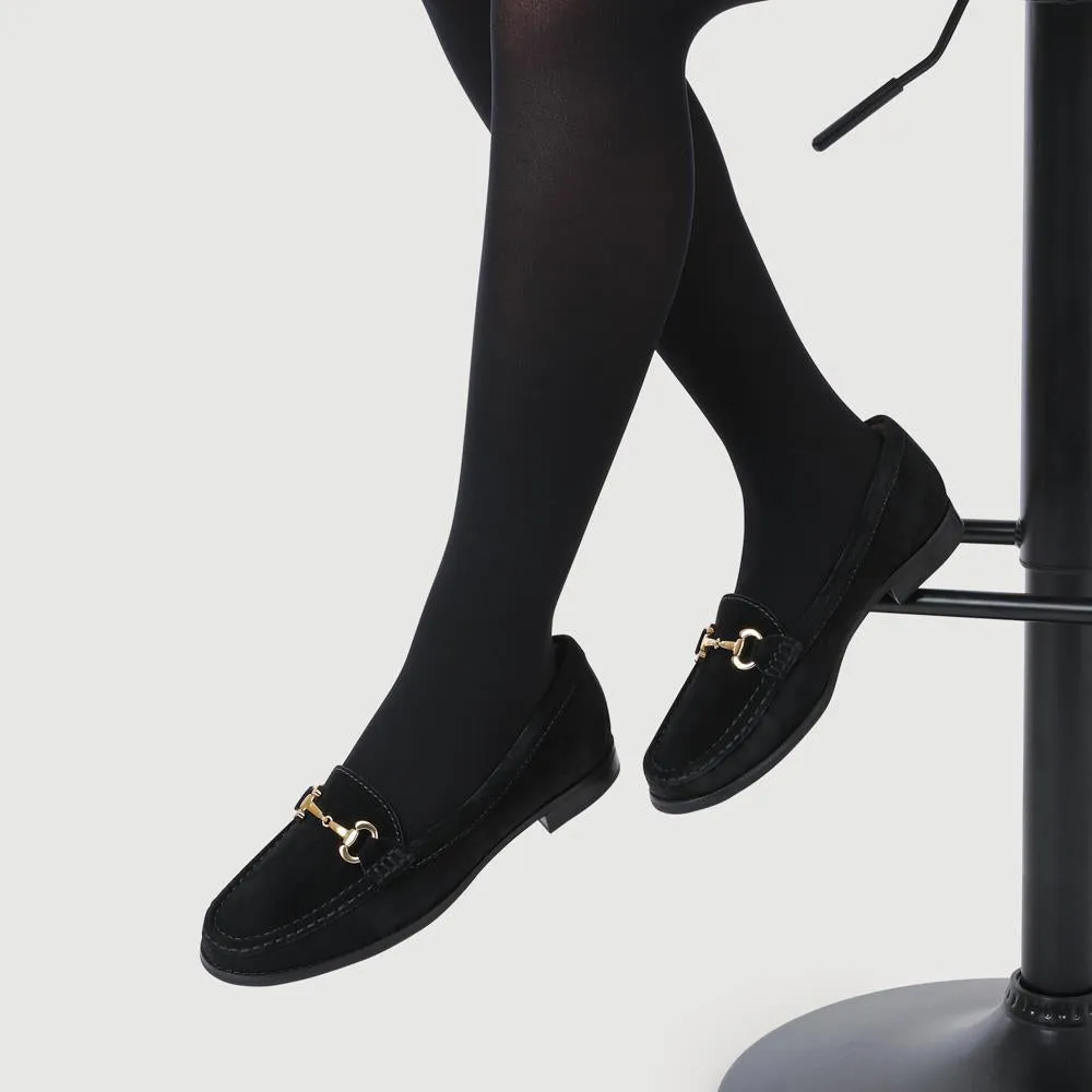 Lex Suede Leather Loafers - LEX / 328 249 - Black Suede sold by Jones Bootmaker product image thumbnail 5