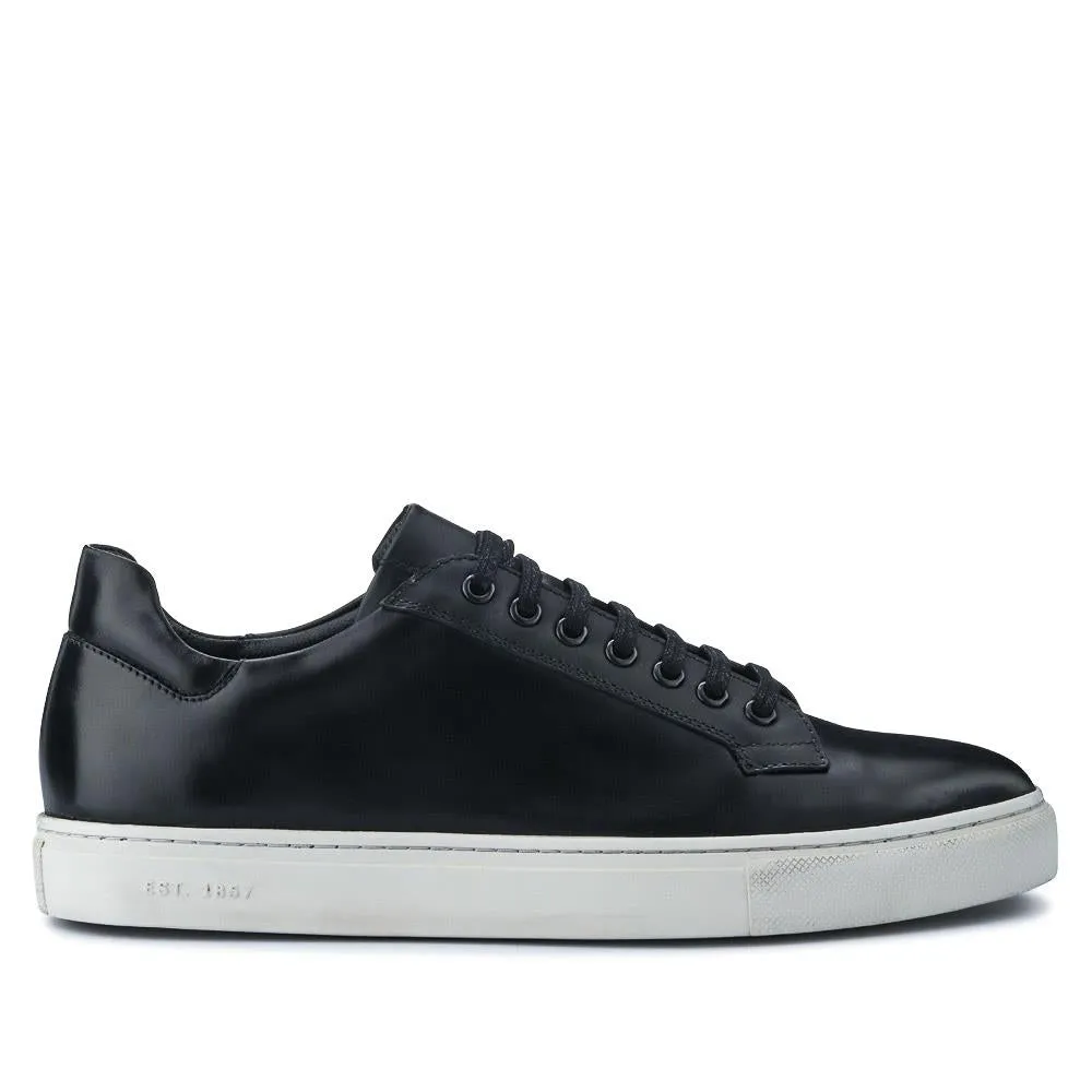 Simon Leather Men's Trainers - SIMON / 319 270 - Black Leather sold by Jones Bootmaker product image thumbnail 4