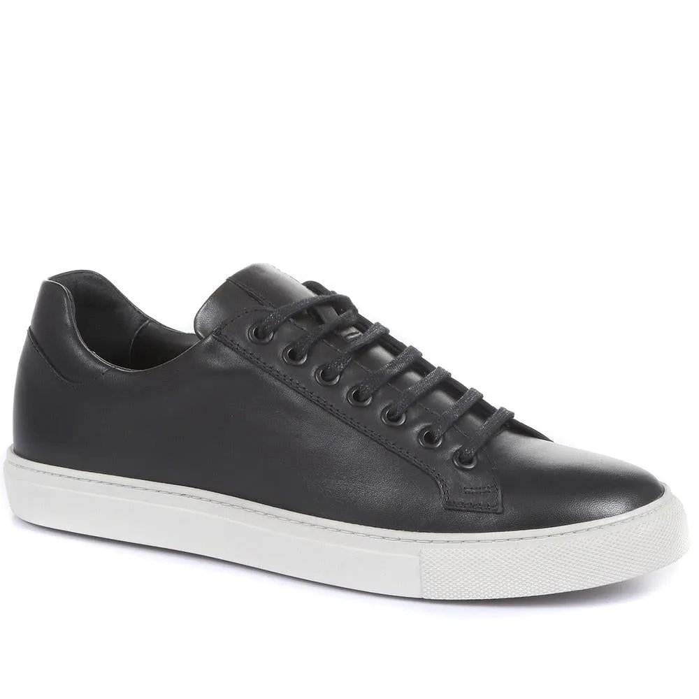 Simon Leather Men's Trainers - SIMON / 319 270 - Black Leather sold by Jones Bootmaker product image thumbnail 2