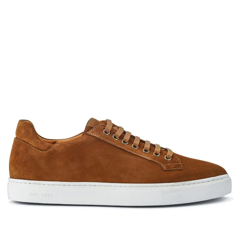 Simon Leather Men's Trainers - SIMON / 319 270 - Tan Suede sold by Jones Bootmaker