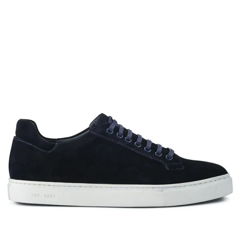 Simon Leather Men's Trainers - SIMON / 319 270 - Navy Suede sold by Jones Bootmaker