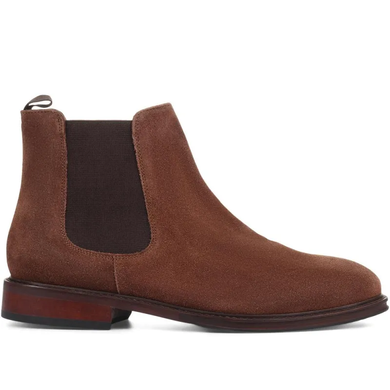 Deakin Chelsea Boots - DEAKIN / 27384063 - Brown Suede sold by Jones Bootmaker