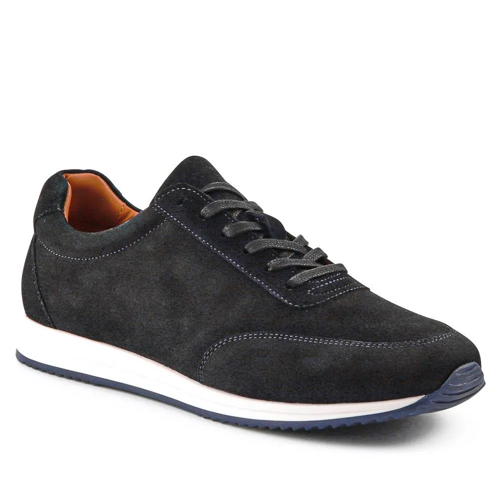 Southend2 Leather Trainers - SOUTHEND2 / 325 111 - Navy Suede sold by Jones Bootmaker product image thumbnail 2